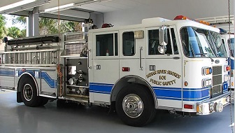 White Fire Truck